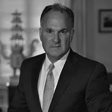 Home 40 Black and white portrait photo of Thomas J. Henry Attorney Peter Zavaletta