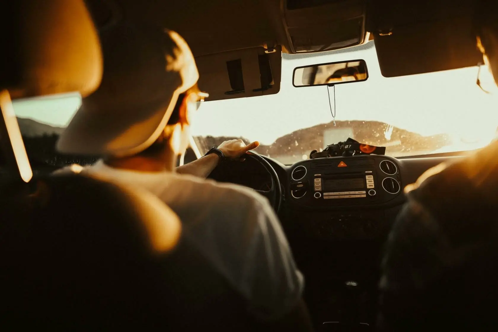 Blog 15 Man Holding the Steering Wheel While Driving