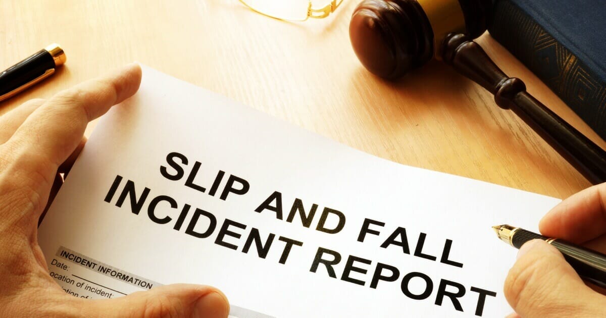 slip and fall laws in in texas