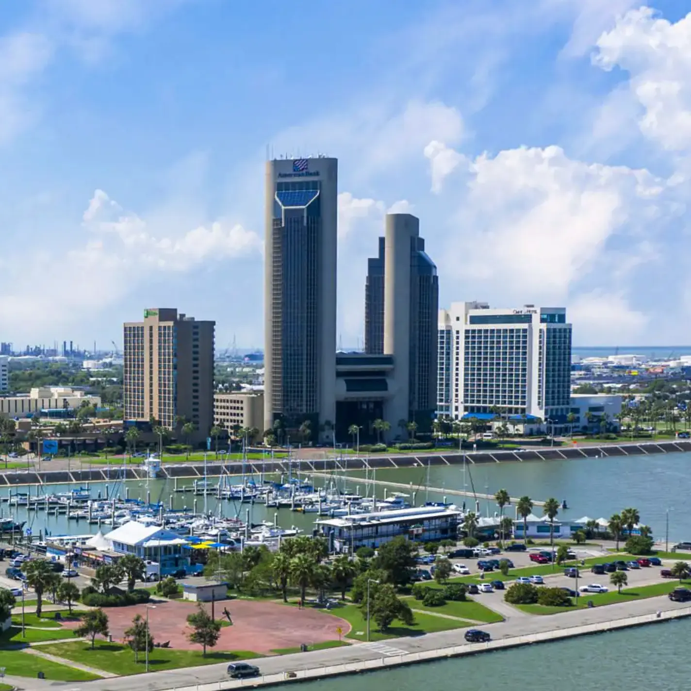 Corpus Christi, Texas skyline