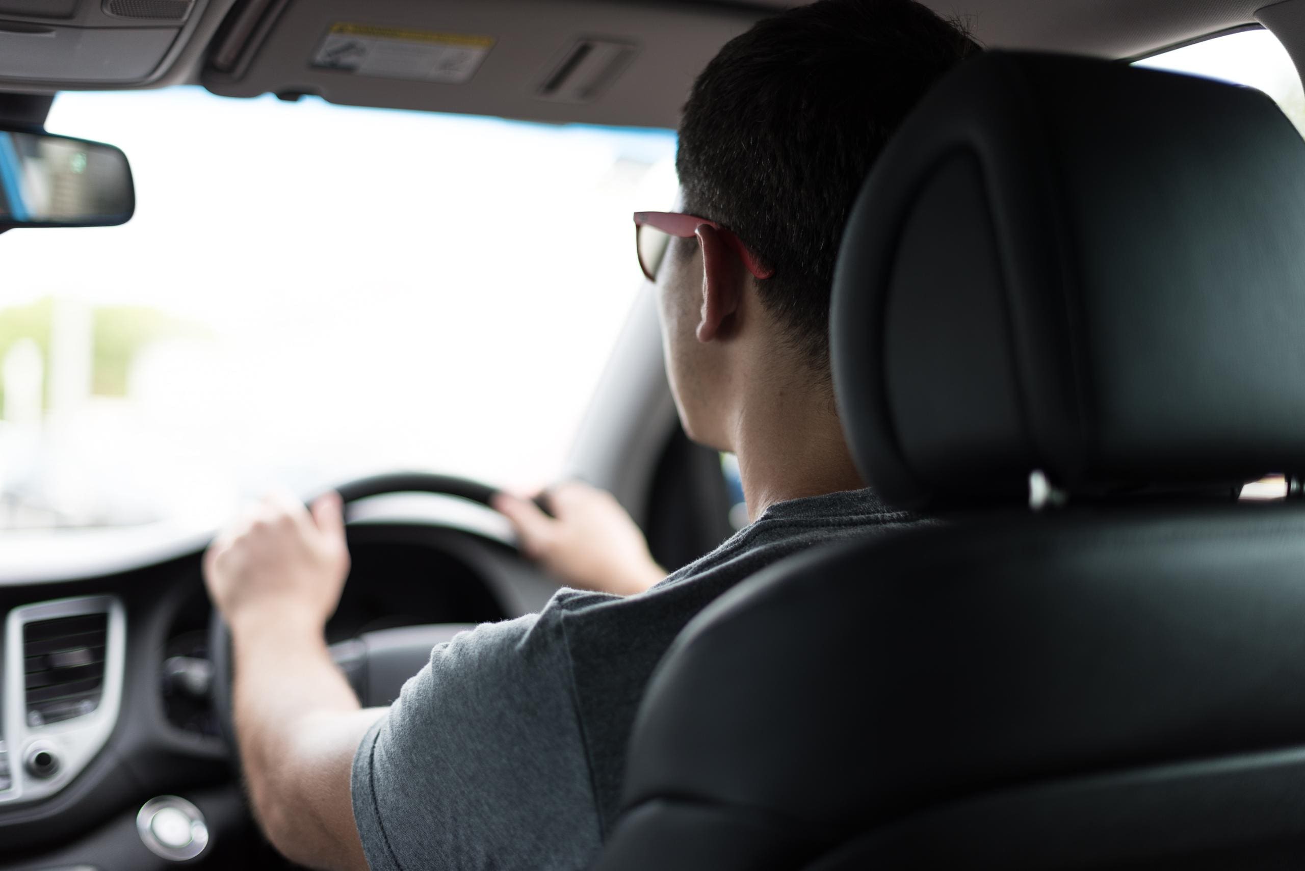 headrest with driver